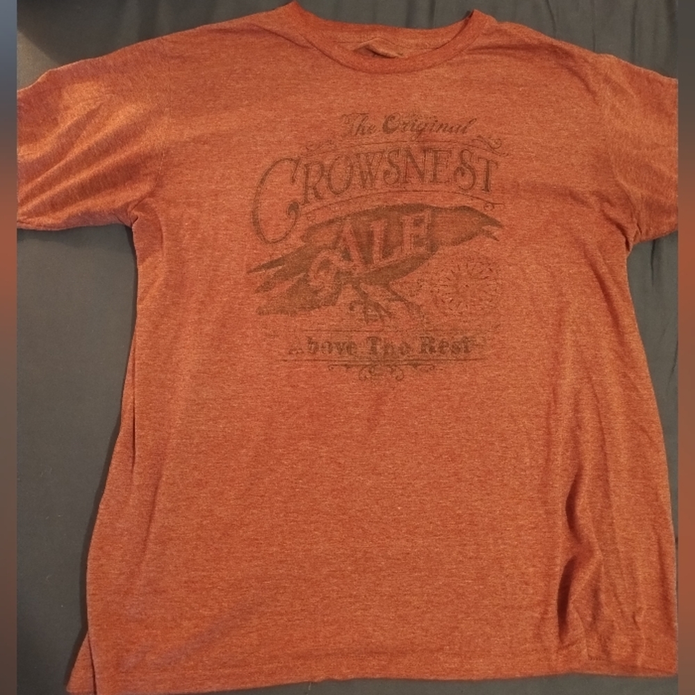 Vintage Crowsnest Ale T Shirt L